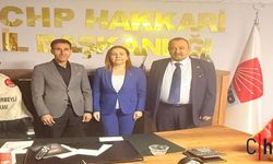 CHP Derecik İlçe Başkanı Erbek, Hakkari İl Başkanlığı’nı Ziyaret Etti