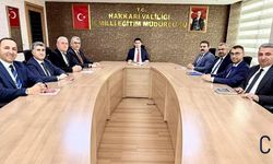 İl Milli Eğitim Müdürlüğünde Haftalık Değerlendirme Toplantısı
