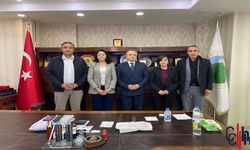 DEM Parti Hakkâri İl Örgütü’nden Başkan Taş’a Ziyaret