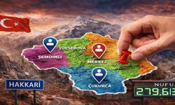 Hakkâri’nin Nüfusu 279 Bin 681’e Ulaştı: En Kalabalık İlçe Yüksekova