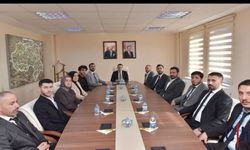 TÜGVA Hakkari’den Vali Yardımcısı Cüneyt Zor’a Ziyaret