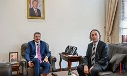 Rektör Gençcelep’ten Bakan Yardımcısı Çelik’e Hayırlı Olsun Ziyareti