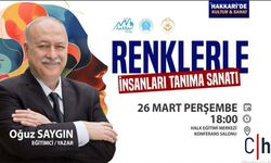 Yazar Oğuz Saygın Hakkâri’de Okurlarıyla Buluşuyor