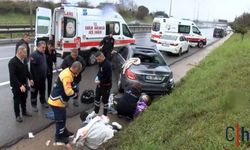 Peş Peşe Kazalar: 3 Ölü, 8 Yaralı