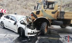 Hakkari-Çukurca Karayolunda Kaza: 1’i Ağır 2 Yaralı