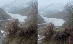 Hakkâri Akkaya Köyünde Çığ Paniği: O Anlar Cep Telefonu Kamerasına Yansıdı