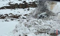 Çığ Felaketi: Tır Çığın Altında Kaldı, Sürücü Ağır Yaralı