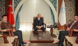 İş insanı İsmet Ölmez’den Vali Taşyapan’a Ziyaret