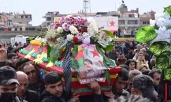 Kobani’de On Binler Salih Müslim’i Uğurladı