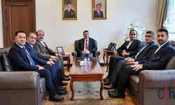 Memur-Sen Hakkari’den Bakan Yardımcısı Ali Çelik’e Ziyaret