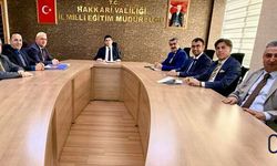 Hakkari’de Eğitim Gündemi Masaya Yatırıldı