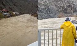 Kırıkdağ Köyü’nde Su Taşkını: Ahırlar ve Okul Bahçesi Sular Altında