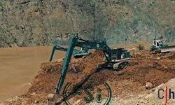 Hakkari DSİ ekipleri heyelan bölgesinde 24 saat görevde