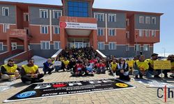 Yüksekova’da Eğitimde Şiddete Karşı Yürüyüş ve İnsan Zinciri