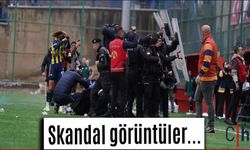 Hakkari'de Fenerbahçe – Yüksekova maçında arbede