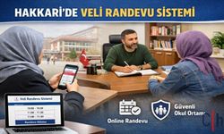 Hakkari’de Veli Randevu Sistemi Uygulaması Başladı