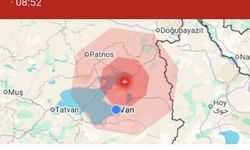 Van Tuşba’da 5.2’lik Deprem