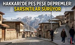 Hakkari’de peş peşe depremler: Sarsıntılar sürüyor