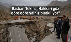 Başkan Tekin: “Hakkari göz göre göre yalnız bırakılıyor”