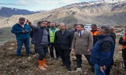 Vali İbrahim Taşyapan Heyelan Bölgesinde