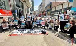 İHD Hakkari Şubesi ve Kayıp Yakınları Yine Adalet İçin Bir Araya Geldi