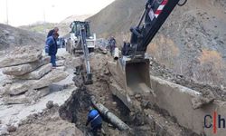 Hakkari’de su arızalarına karşı yoğun mesai