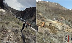 Hakkâri-Van Karayolunda Heyelan Alarmı: Yol Yeniden Kapatıldı