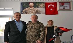 Müdür Ayata’dan Şehit Annesine Anneler Günü Ziyareti