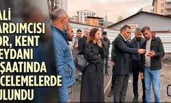 Hakkari’de Altyapı Hasarına Yerinde İnceleme: Cüneyt Zor Sahaya İndi