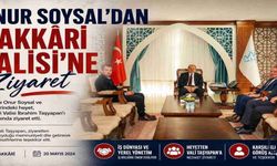Hakkâri Valisi Taşyapan’a İş Dünyasından Ziyaret