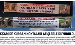 Hakkâri Belediyesi’nden Afişli Kurban Bayramı Hazırlığı