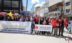 Hakkari’de 1 Mayıs coşkusu: Emek ve dayanışma için yürüdüler