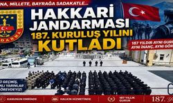 Hakkari Jandarması 187. Kuruluş Yıl Dönümünü Kutladı