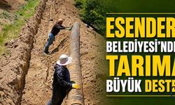 Esendere’de Sulama Kanalları Yeniden Açıldı: Tarım Arazileri Suya Kavuştu
