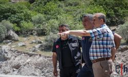 Vali Taşyapan ve Uzman Heyet Heyelan Bölgesinde İnceleme Yaptı