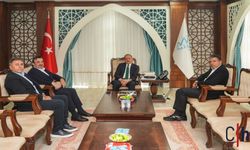 İlbak Holding Heyetinden Vali Taşyapan’a Nezaket Ziyareti