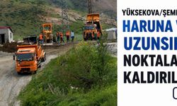 Şemdinli–Yüksekova Yolunda İki Kontrol Noktası Kaldırıldı