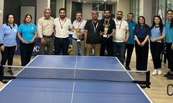 Hakkâri’de Masa Tenisi Turnuvasında İl Müftülüğü Şampiyon Oldu