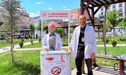 Yüksekova’da Dünya Tütünsüz Günü İçin Farkındalık Standı Kuruldu