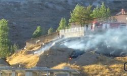 Hakkari'de Anız Yangını İtfaiyenin Hızlı Müdahalesiyle Söndürüldü