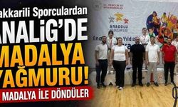 ANALİG'de Hakkâri Rüzgârı: 4 Madalya ile Döndüler