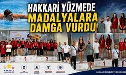 ANALİG Yüzme Bölge Yarışmaları'nda Hakkari Rüzgârı: Bir Şampiyonluk, Çok Sayıda Derece