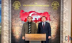 Rektör Musa Gençcelep'ten Kaymakam Volkan Hülür'e Hayırlı Olsun Ziyareti