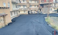 Hakkari'de asfalt ve yama çalışmaları sürüyor