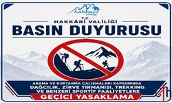Hakkari Valiliği Açıkladı: Kayıp Dağcıyı Arama Çalışmaları Nedeniyle Bala Yaylası’nda Girişler Yasaklandı!