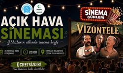 Hakkari’de Yaz Akşamına Açık Hava Sineması: “Vizontele” Ücretsiz Gösterilecek