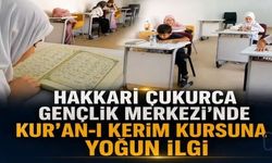 Çukurca Gençlik Merkezi’nde Kur’an-ı Kerim Kursuna Yoğun İlgi