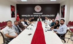 Hakkâri Gençlik ve Spor’da Yeni Dönem Planlaması Masaya Yatırıldı