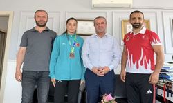 Zeydin Kaya'dan Milli Sporcu Gizemnur Tatlı'ya Tebrik