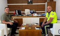 Trafik Şube Müdürü İncesu'dan Anlamlı Ziyaret